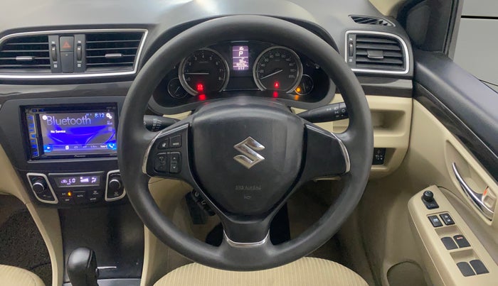 2016 Maruti Ciaz ZXI AT, Petrol, Automatic, 98,888 km, Steering Wheel Close Up