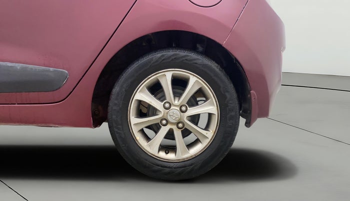 2016 Hyundai Grand i10 ASTA AT 1.2 KAPPA VTVT, Petrol, Automatic, 52,424 km, Left Rear Wheel