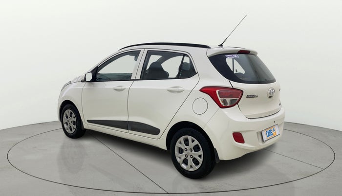 2015 Hyundai Grand i10 SPORTZ 1.2 KAPPA VTVT, Petrol, Manual, 43,941 km, Left Back Diagonal