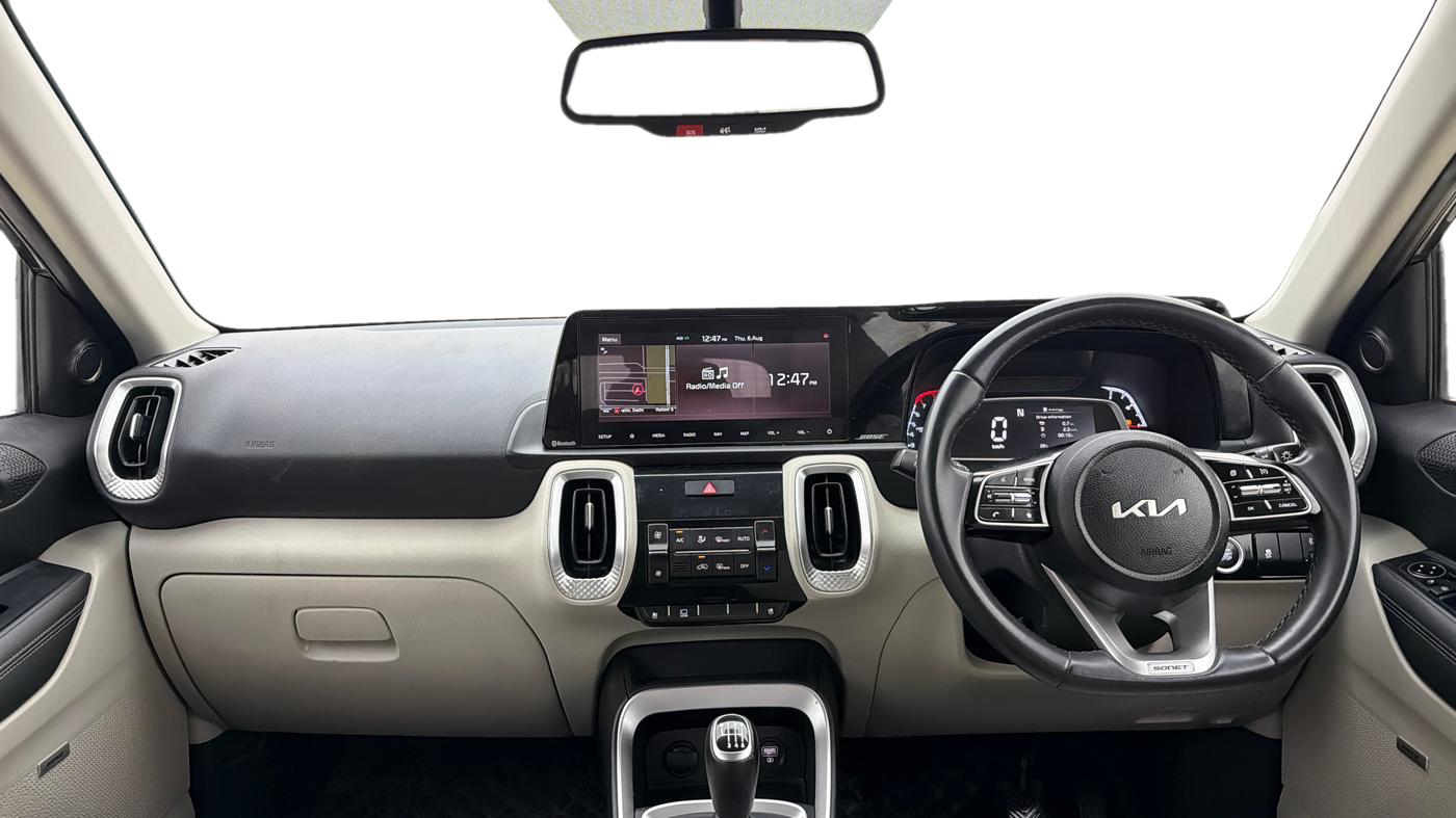2022 KIA SONET HTX PLUS 1.0 IMT, Petrol, Manual, 62,620 km, Dashboard