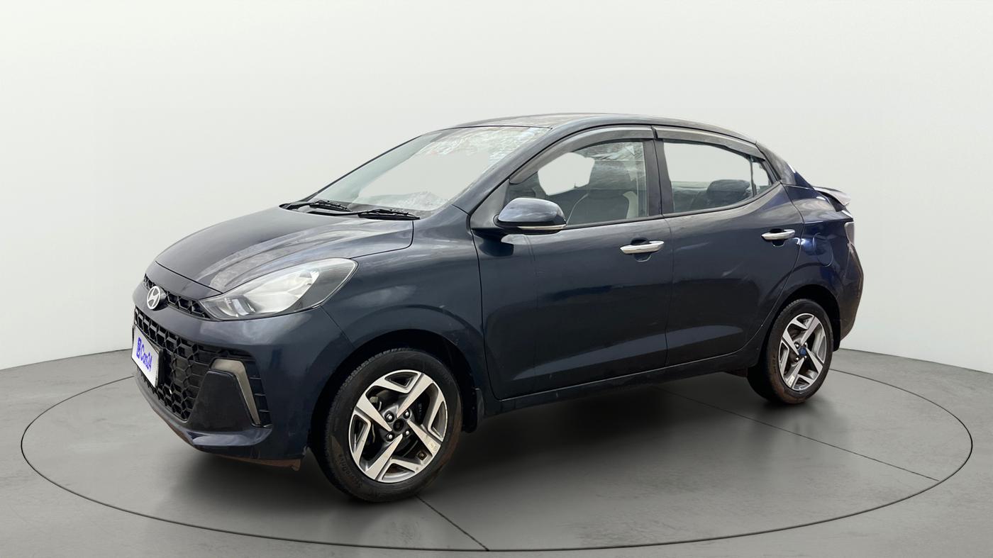 2024 Hyundai AURA SX 1.2 CNG, CNG, Manual, 57,922 km, Left Front Diagonal