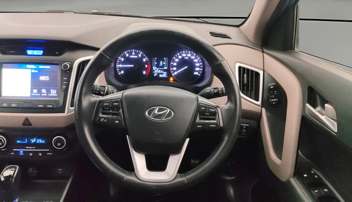 2018 Hyundai Creta SX AT 1.6 PETROL, Petrol, Automatic, 30,314 km, Steering Wheel Close Up