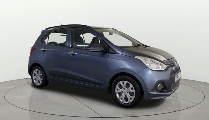 2014 Hyundai Grand i10 SPORTZ AT 1.2 KAPPA VTVT, Petrol, Automatic, 47,800 km, Right Front Diagonal