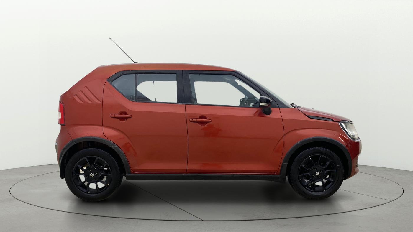 2017 Maruti IGNIS ZETA 1.2 AMT, Petrol, Automatic, 1,29,256 km, Right Side View