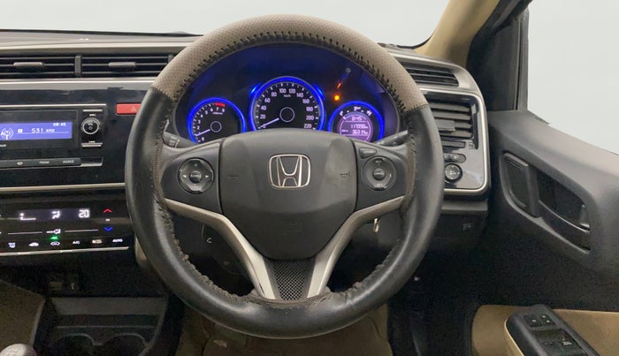 2014 Honda City 1.5L I-VTEC V MT, Petrol, Manual, 1,17,962 km, Steering Wheel Close Up