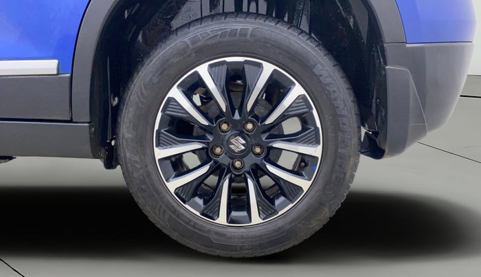 2022 Maruti Vitara Brezza ZXI PLUS AT SHVS, Petrol, Automatic, 77,009 km, Left Rear Wheel