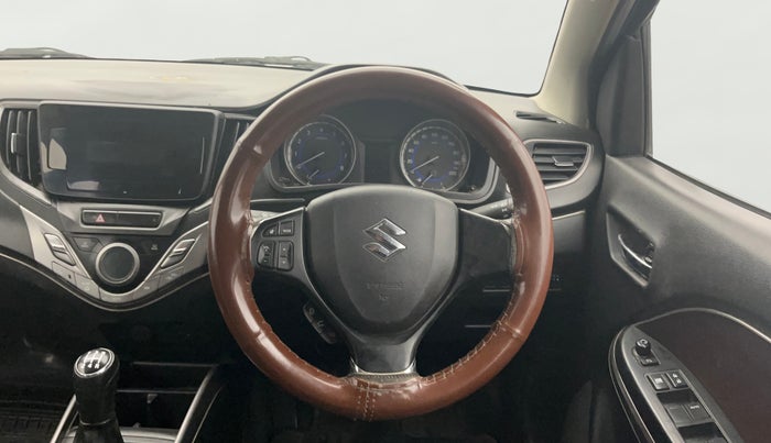 2019 Maruti Baleno DELTA PETROL 1.2, Petrol, Manual, 99,799 km, Steering Wheel Close Up