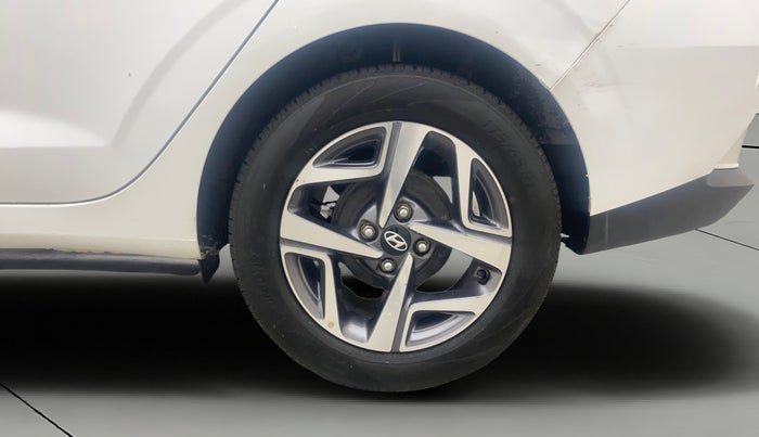 2022 Hyundai AURA SX 1.2, Petrol, Manual, 74,377 km, Left Rear Wheel