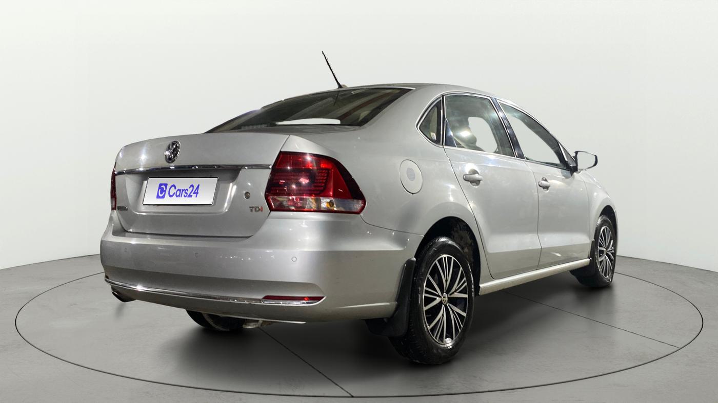 2019 Volkswagen Vento HIGHLINE DIESEL 1.5, Diesel, Manual, 88,035 km, Right Back Diagonal