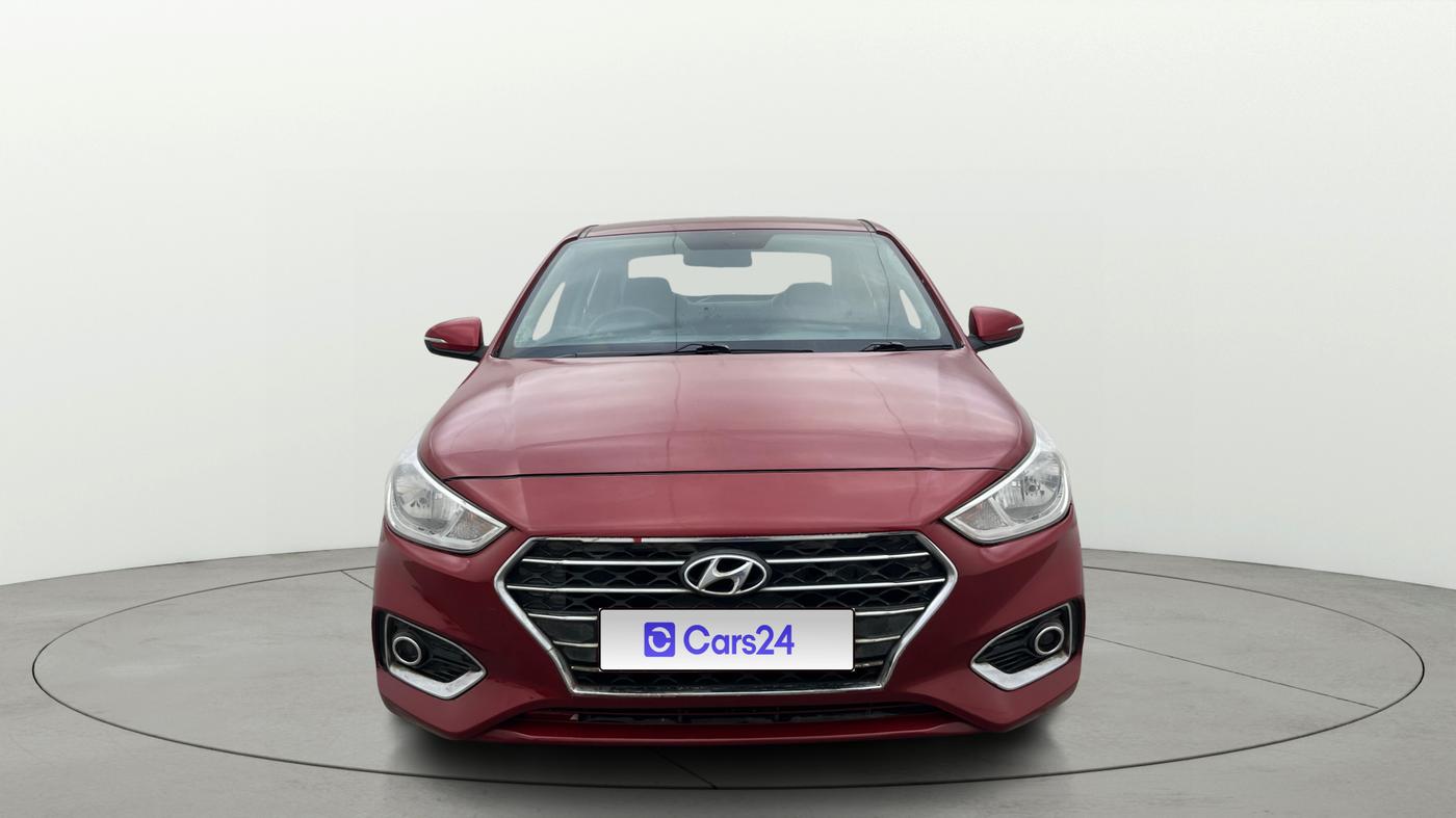 2019 Hyundai Verna 1.4 EX PETROL, Petrol, Manual, 89,110 km, Front