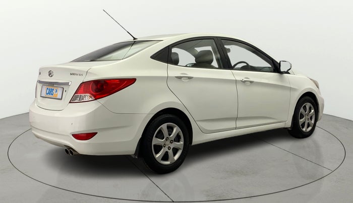 2013 Hyundai Verna FLUIDIC 1.6 VTVT EX, Petrol, Manual, 94,627 km, Right Back Diagonal