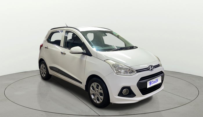 2014 Hyundai Grand i10 SPORTZ 1.2 KAPPA VTVT, Petrol, Manual, 83,924 km, Right Front Diagonal