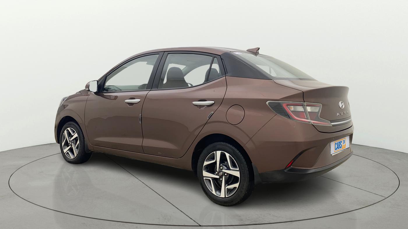 2021 Hyundai AURA SX 1.2, Petrol, Manual, 21,246 km, Left Back Diagonal