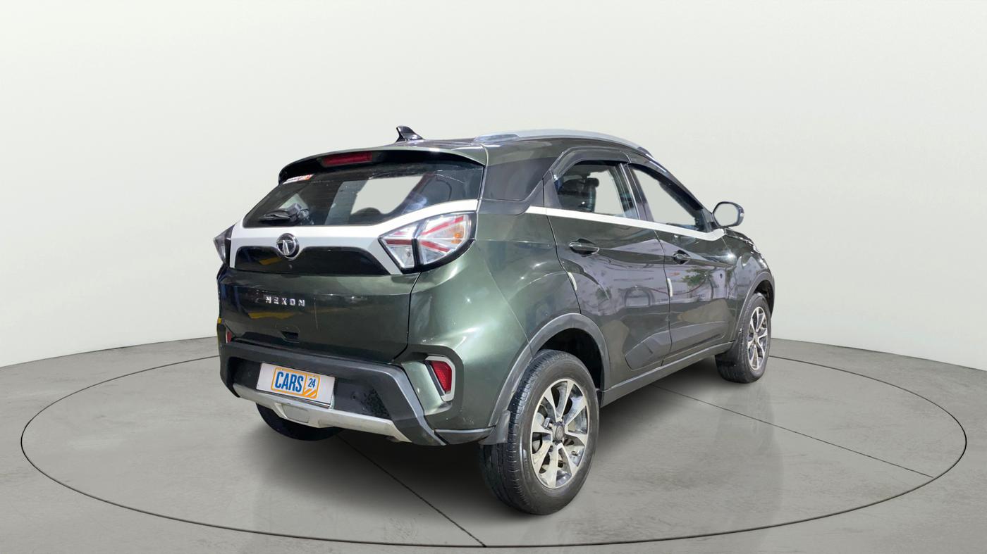 2021 Tata NEXON XZ PLUS DIESEL, Diesel, Manual, 79,830 km, Right Back Diagonal