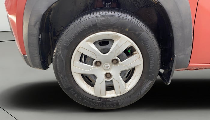 2017 Renault Kwid RXT 1.0 AMT, Petrol, Automatic, 70,086 km, Left Front Wheel