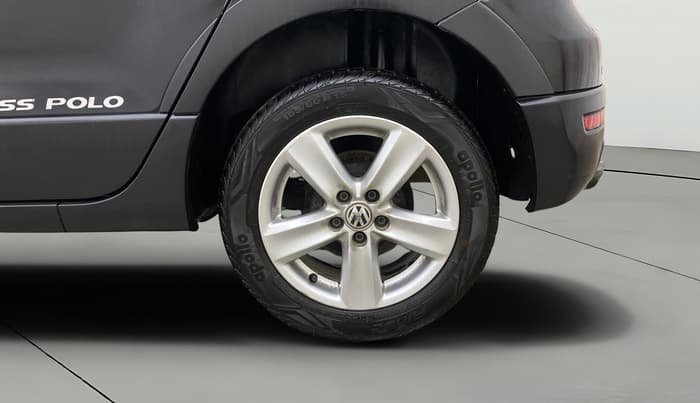 2014 Volkswagen Cross Polo HIGHLINE TDI, Diesel, Manual, 55,172 km, Left Rear Wheel