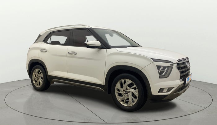 2021 Hyundai Creta SX 1.5 DIESEL, Diesel, Manual, 1,07,275 km, Right Front Diagonal