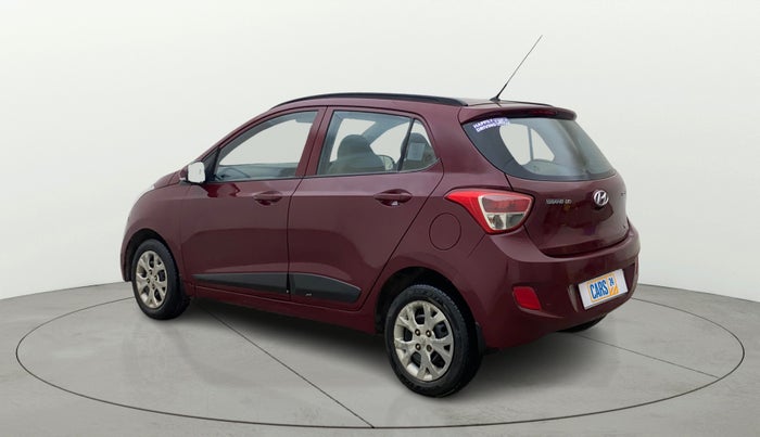 2016 Hyundai Grand i10 SPORTZ 1.2 KAPPA VTVT, Petrol, Manual, 86,371 km, Left Back Diagonal