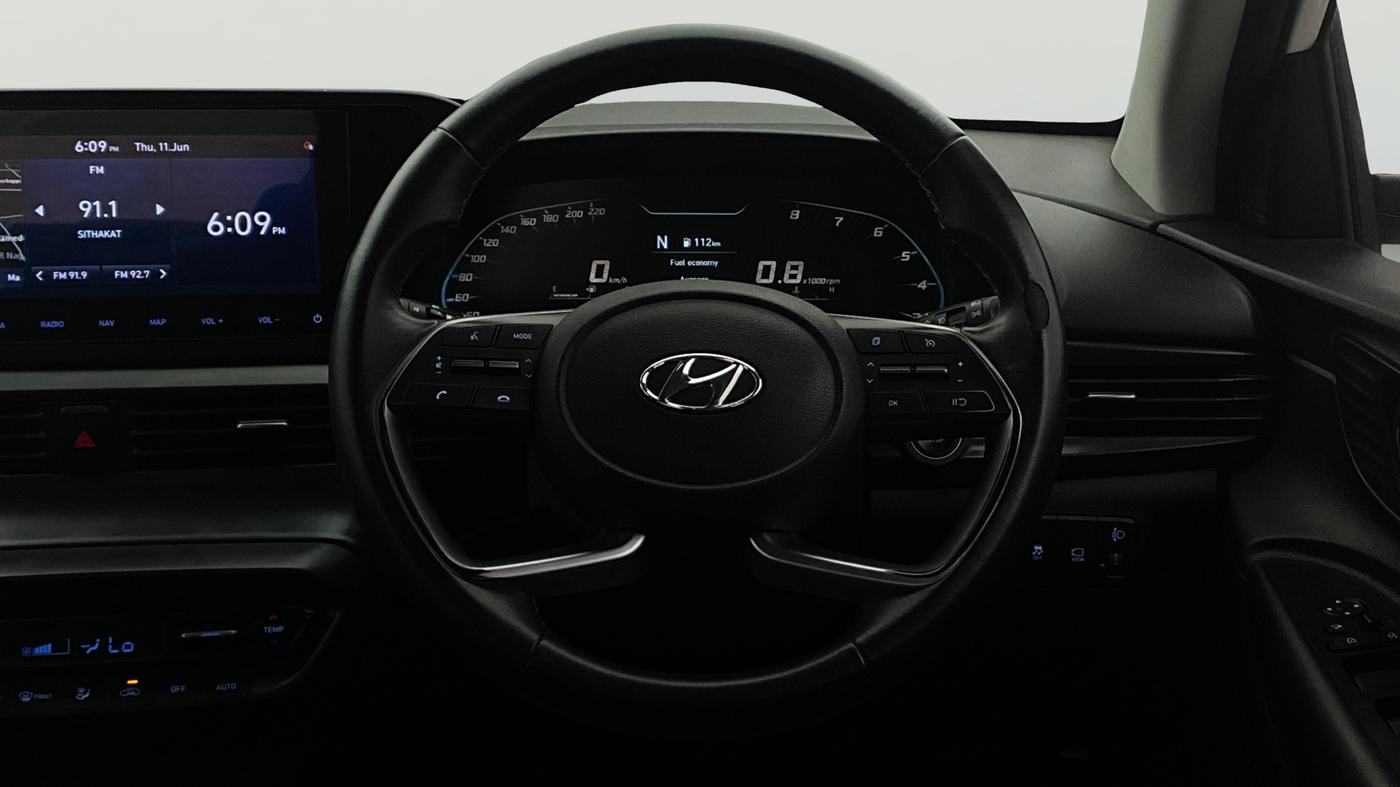 2021 Hyundai NEW I20 ASTA (O) 1.0 TURBO GDI DCT, Petrol, Automatic, 8,988 km, Steering Wheel Close Up
