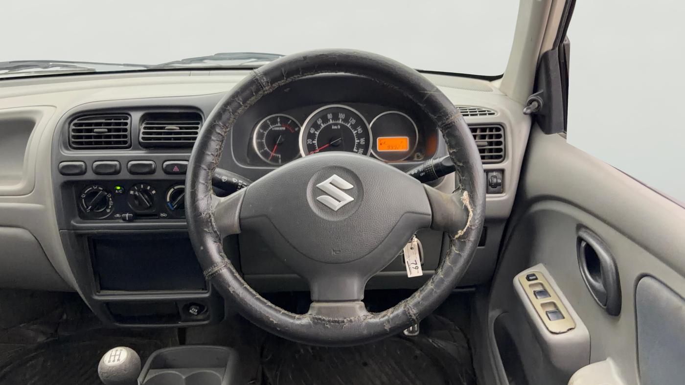 2014 Maruti Alto K10 VXI, Petrol, Manual, 99,912 km, Steering Wheel Close Up