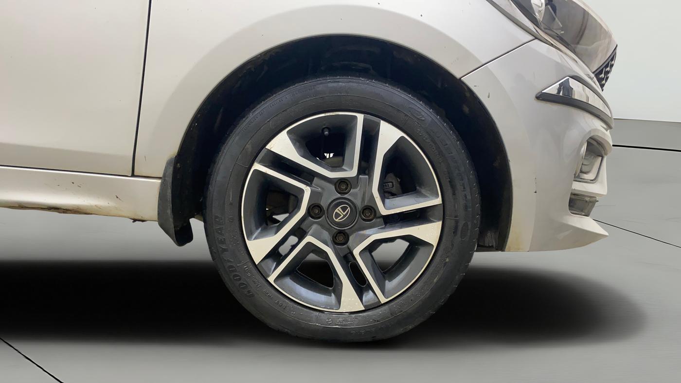 2021 Tata TIGOR XZA PLUS PETROL, Petrol, Automatic, 38,876 km, Right Front Wheel