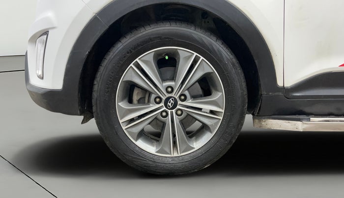 2016 Hyundai Creta SX PLUS 1.6 PETROL SPECIAL EDITION, Petrol, Manual, 60,897 km, Left Front Wheel