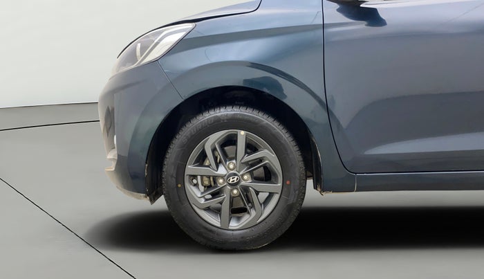 2021 Hyundai GRAND I10 NIOS SPORTZ AMT 1.2 KAPPA VTVT, Petrol, Automatic, 19,334 km, Left Front Wheel