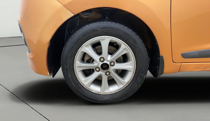 2015 Hyundai Grand i10 ASTA 1.2 KAPPA VTVT, Petrol, Manual, 80,994 km, Left Front Wheel