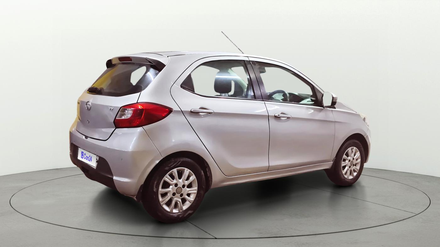 2018 Tata Tiago XZ PETROL, CNG, Manual, 1,26,094 km, Right Back Diagonal