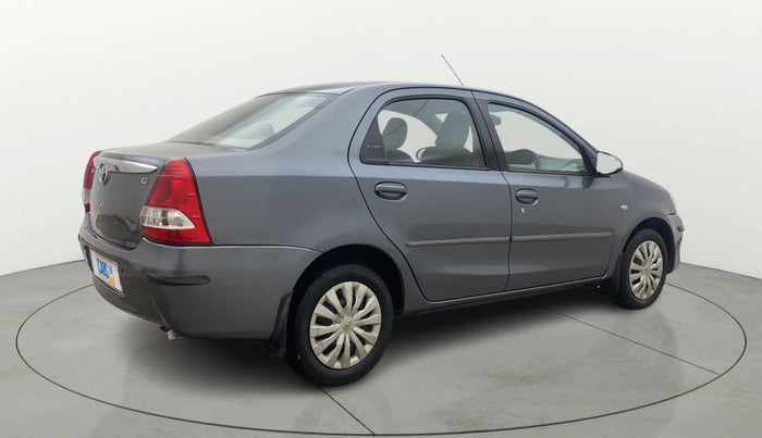 2014 Toyota Etios G, Petrol, Manual, 75,687 km, Right Back Diagonal