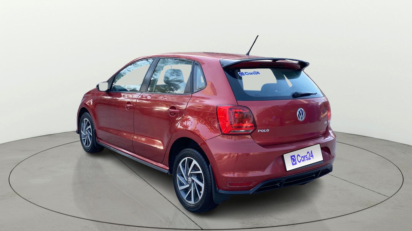 2021 Volkswagen Polo COMFORTLINE 1.0L TSI AT, Petrol, Automatic, 60,826 km, Left Back Diagonal