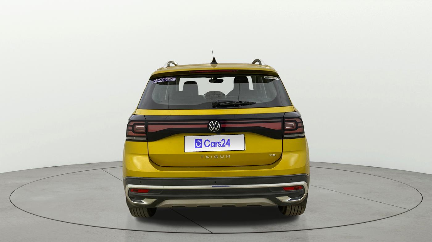 2022 Volkswagen TAIGUN TOPLINE 1.0 TSI MT, Petrol, Manual, 6,611 km, Back/Rear