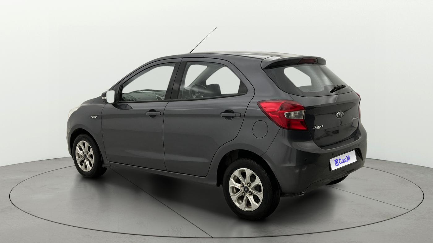 2016 Ford New Figo TITANIUM 1.2 PETROL MT, Petrol, Manual, 27,204 km, Left Back Diagonal