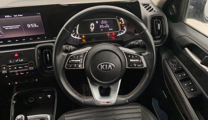 2020 KIA SONET GTX PLUS 1.0 IMT, Petrol, Manual, 66,365 km, Steering Wheel Close Up