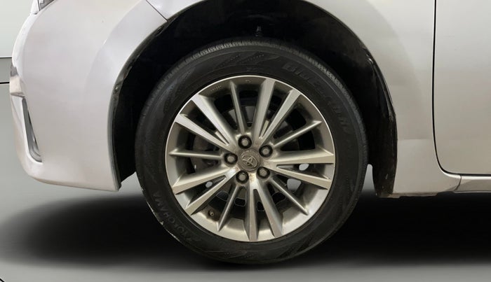 2016 Toyota Corolla Altis VL CVT PETROL, Petrol, Automatic, 90,628 km, Left Front Wheel