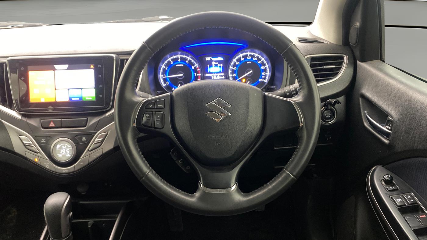 2020 Maruti Baleno ALPHA CVT PETROL 1.2, Petrol, Automatic, 20,844 km, Steering Wheel Close Up