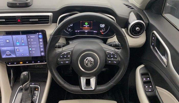 2021 MG ASTOR SAVVY 1.5 CVT, Petrol, Automatic, 40,061 km, Steering Wheel Close Up