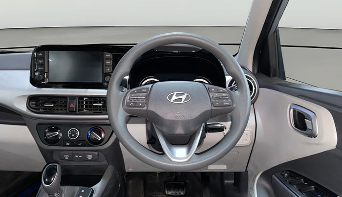 2023 Hyundai GRAND I10 NIOS SPORTZ EXECUTIVE AMT 1.2 KAPPA VTVT, Petrol, Automatic, 5,084 km, Steering Wheel Close Up