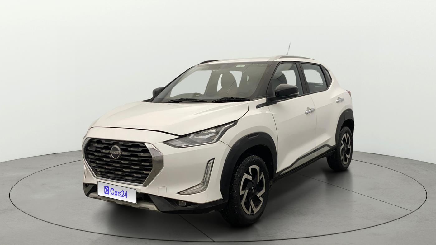 2021 Nissan MAGNITE XV TURBO CVT, Petrol, Automatic, 42,592 km, Left Front Diagonal