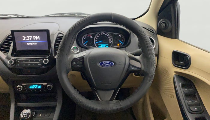 2019 Ford Figo Aspire TITANIUM 1.2 PETROL, Petrol, Manual, 65,115 km, Steering Wheel Close Up