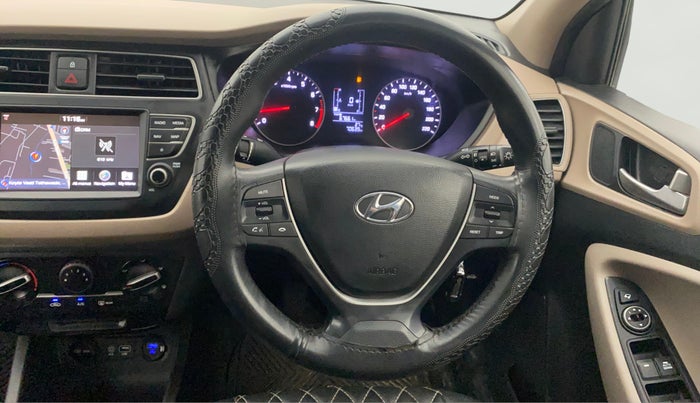 2020 Hyundai Elite i20 SPORTZ PLUS 1.2, Petrol, Manual, 70,639 km, Steering Wheel Close Up