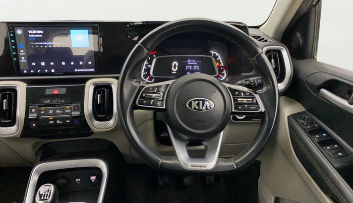 2021 KIA SONET HTX 1.5, Diesel, Manual, 42,536 km, Steering Wheel Close Up