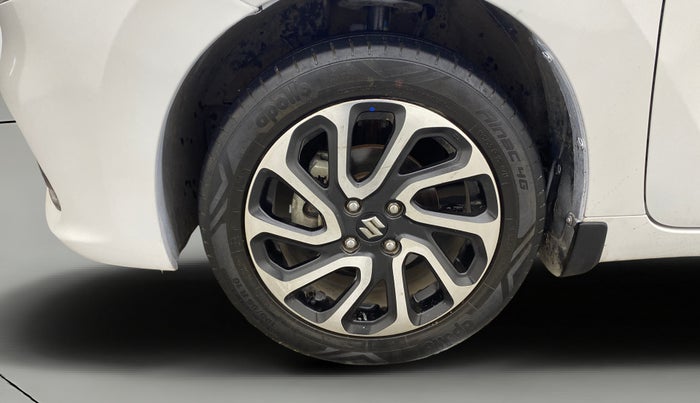 2023 Maruti Baleno ALPHA 1.2 AGS, Petrol, Automatic, 58,486 km, Left Front Wheel