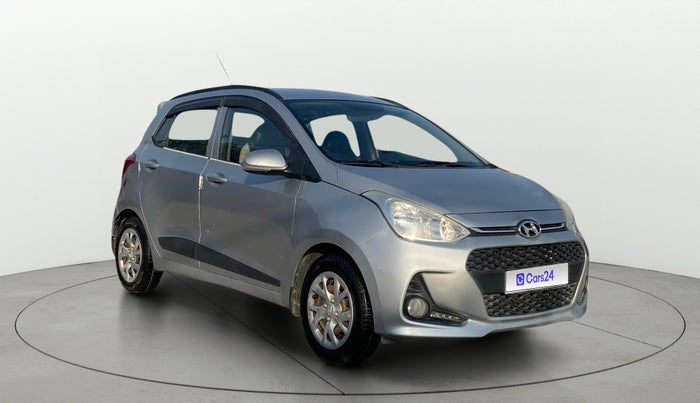 2018 Hyundai Grand i10 SPORTZ 1.2 KAPPA VTVT, CNG, Manual, 92,318 km, Right Front Diagonal