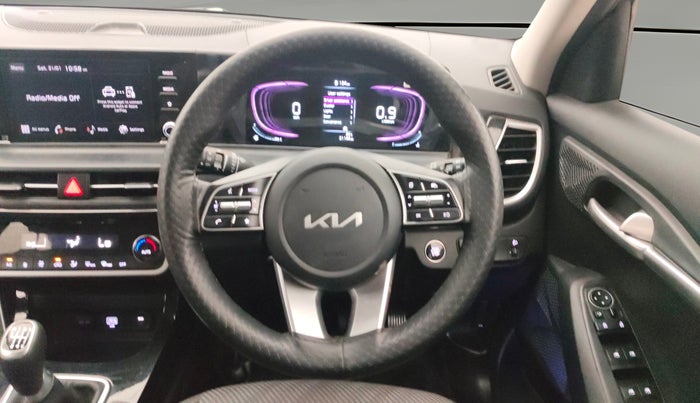 2023 KIA SELTOS  HTK PLUS 1.5 PETROL MT, Petrol, Manual, 31,141 km, Steering Wheel Close Up