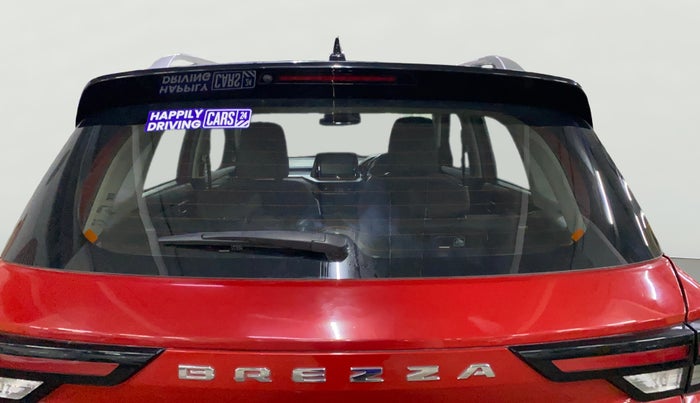 2022 Maruti BREZZA ZXI + AT SMART HYBRID, Petrol, Automatic, 30,104 km, Rear Windshield