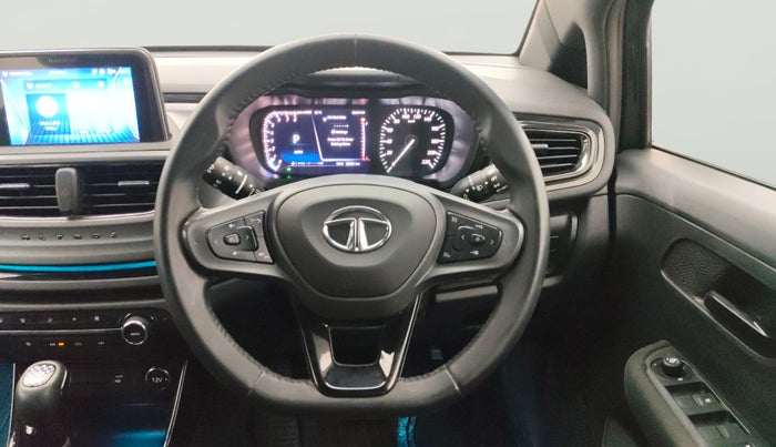 2023 Tata ALTROZ XZA PLUS DARK EDTION, Petrol, Automatic, 20,235 km, Steering Wheel Close Up