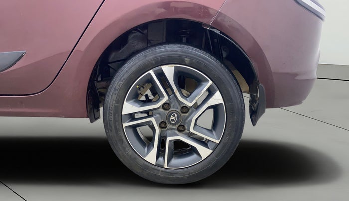 2020 Tata TIGOR XZA PLUS PETROL, Petrol, Automatic, 32,695 km, Left Rear Wheel