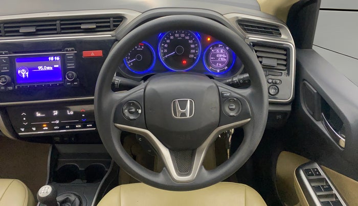 2014 Honda City 1.5L I-VTEC V MT, Petrol, Manual, 1,03,840 km, Steering Wheel Close Up