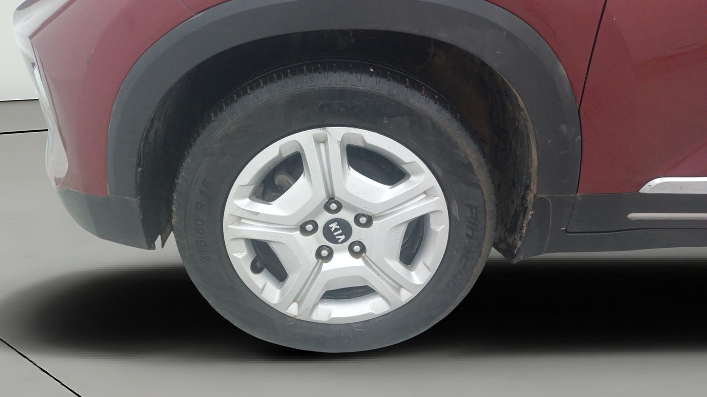 2021 KIA SONET HTX 1.0 IMT, Petrol, Manual, 42,041 km, Left Front Wheel